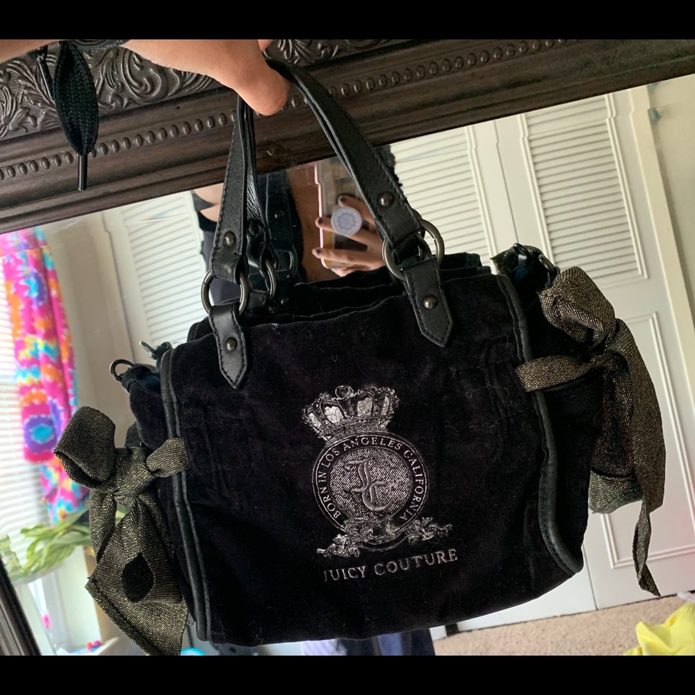NWT- black and gold juicy couture daydreamer